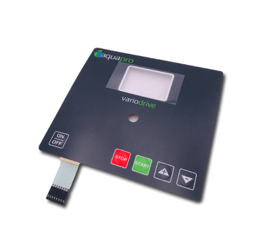 Folientastatur für Variodrive Ausführung HW4 und HW5 Folientastatur für Variodrive Ausführung HW4 und HW5