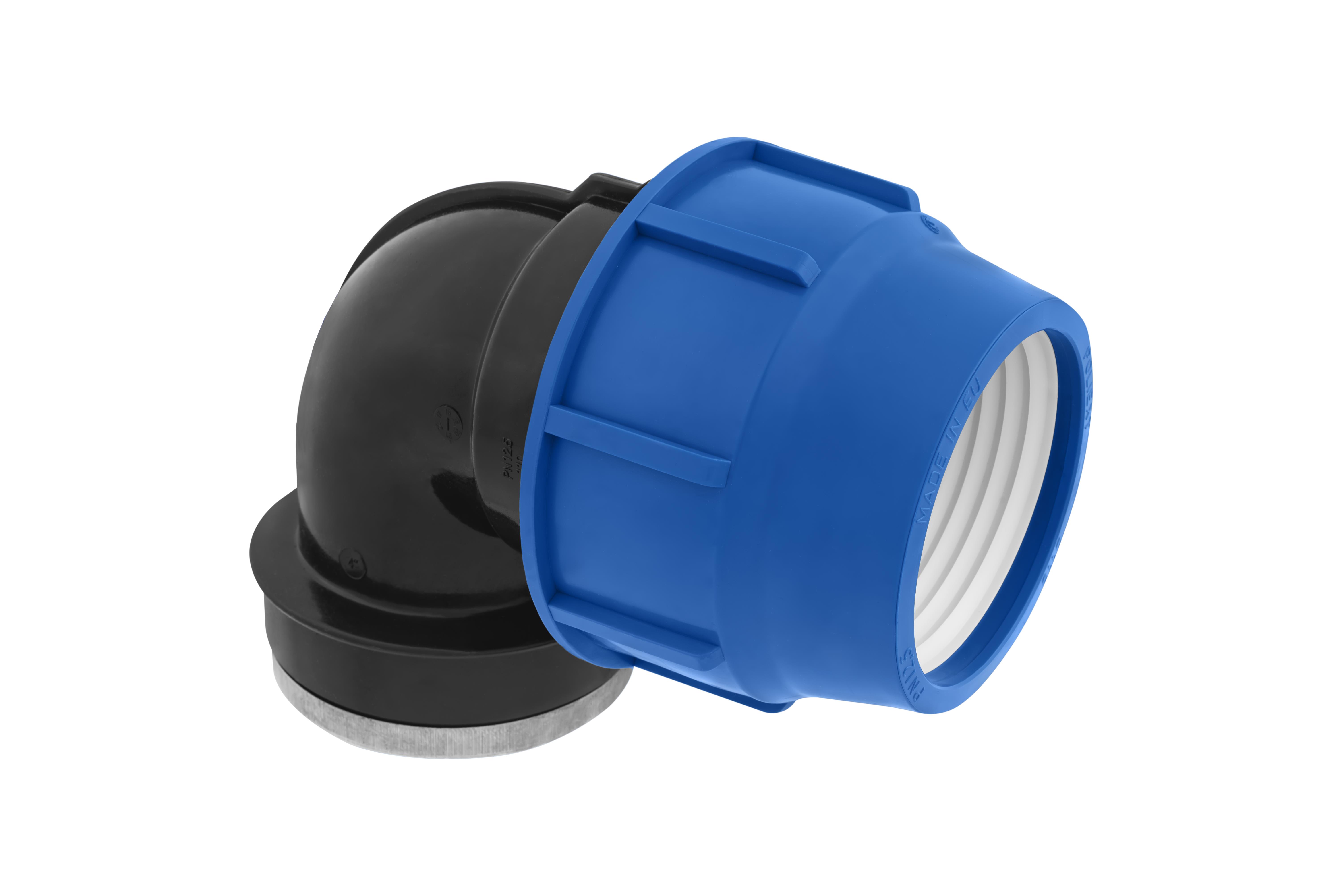 PE-Winkelverschraubung 110 mm x 4" IG