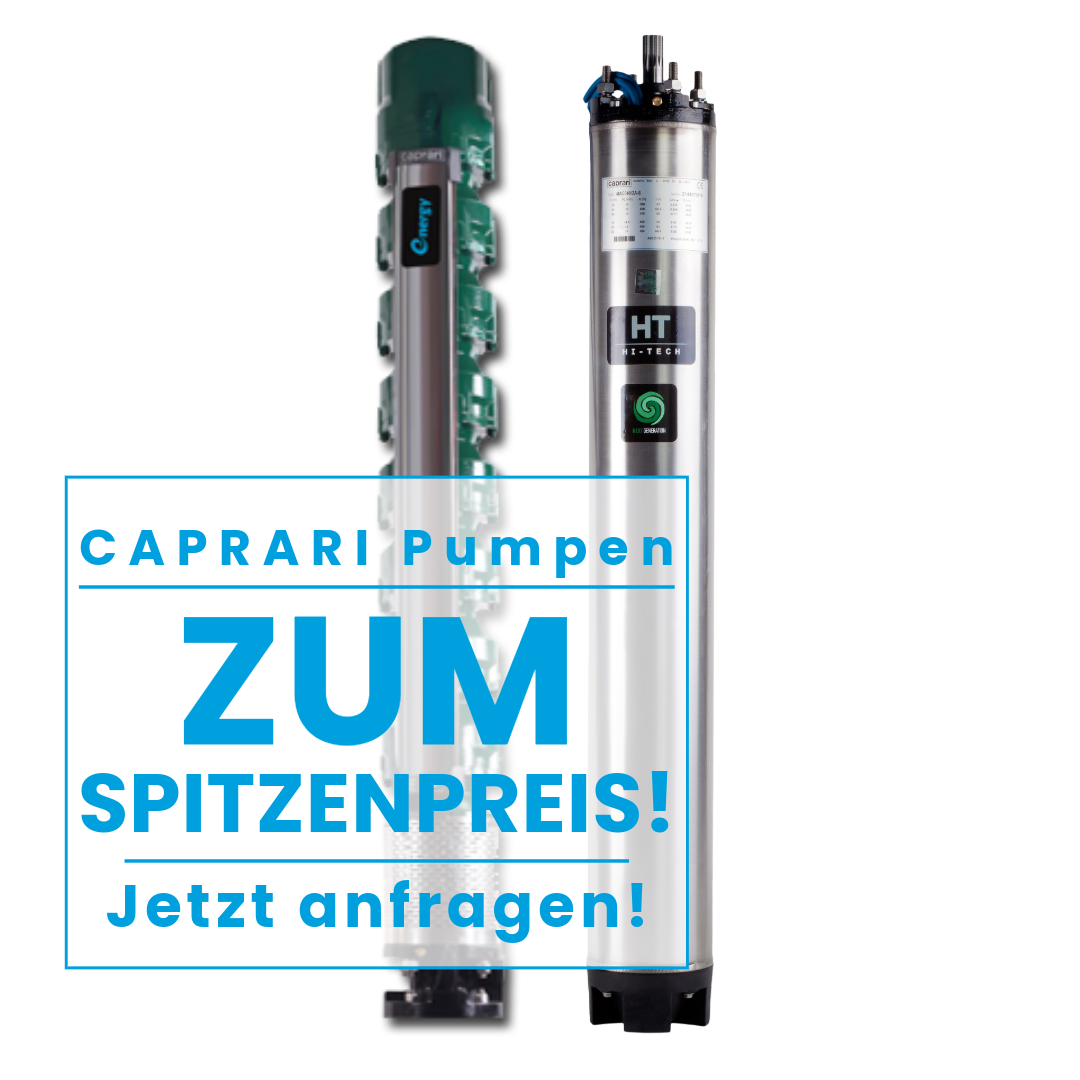 CAPRARI - UWP E6P55-6/12N-W einzeln o. mit passendem Motor CAPRARI - UWP E6P55-6/12N-W einzeln o. mit passendem Motor